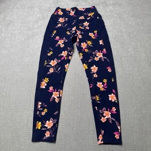 PINK Ultimate Leggings Victorias Secret Navy Floral High Waist Yoga